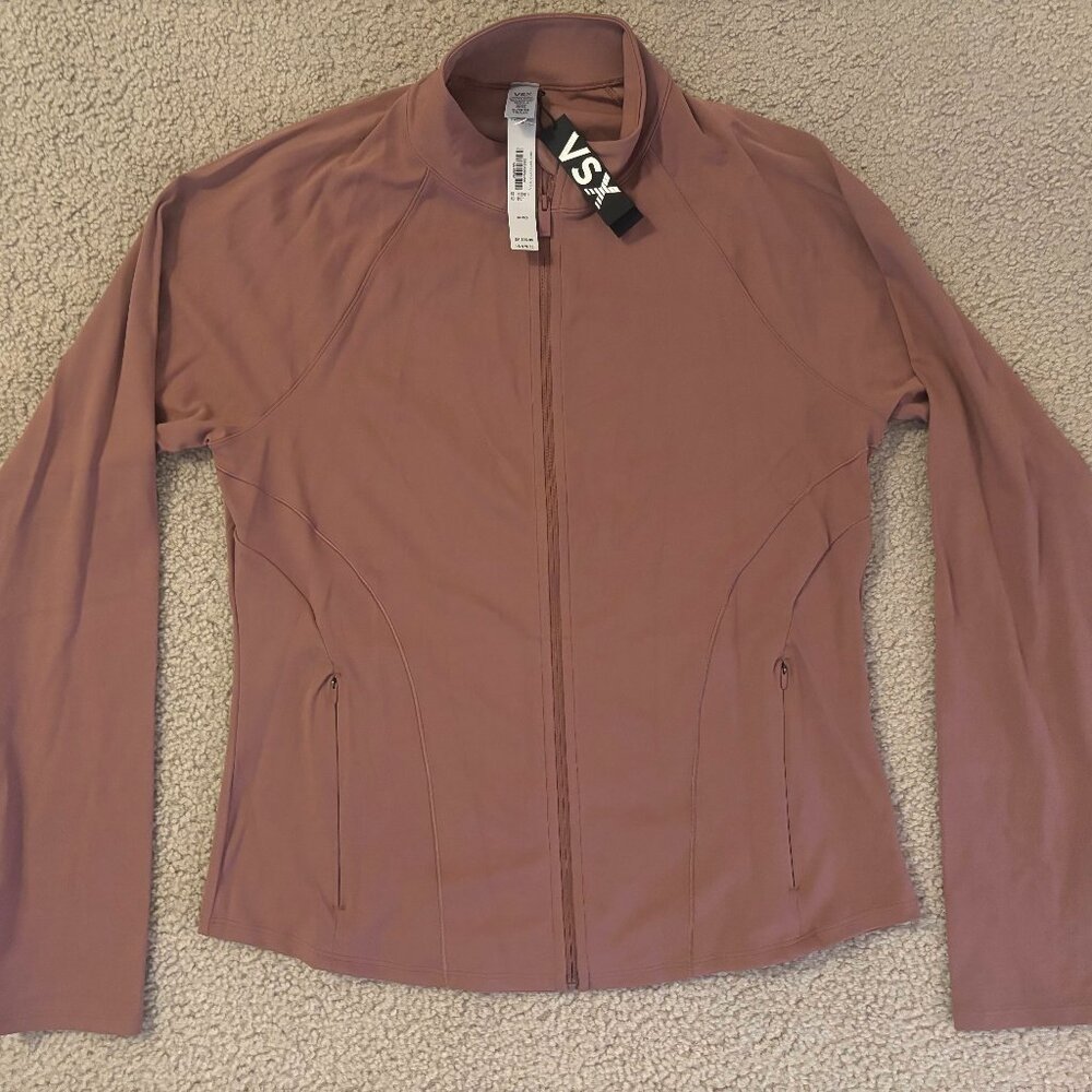 Victoria’s Secret VSX Elevate Full-Zip Jacket Vintage Rose XL